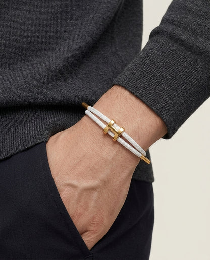 Aurea Bracelet White/Gold