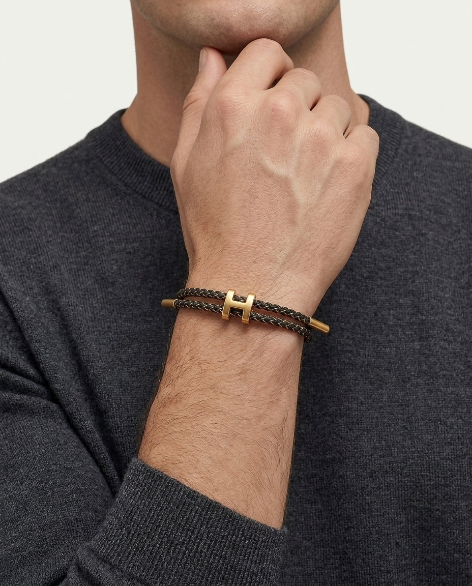 Aurea Bracelet Gold/Black