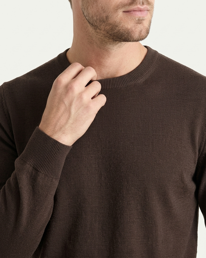 Florence Wool Knit - Chocolate