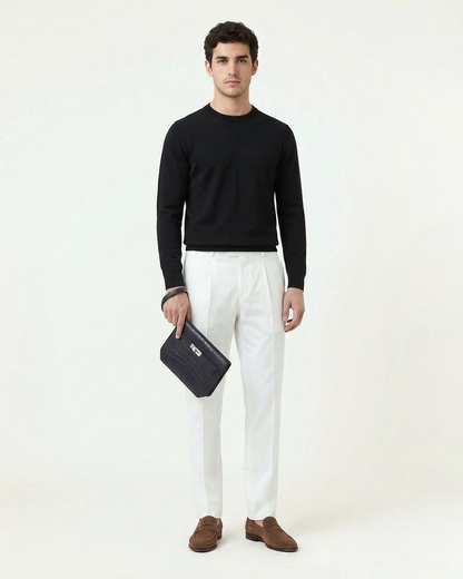 Croco Paris Pochette - Black | LIMITED EDITION