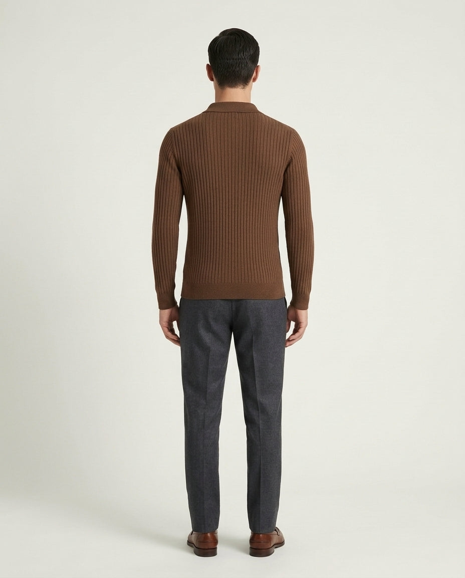 Berlin Classic Polo - Brown