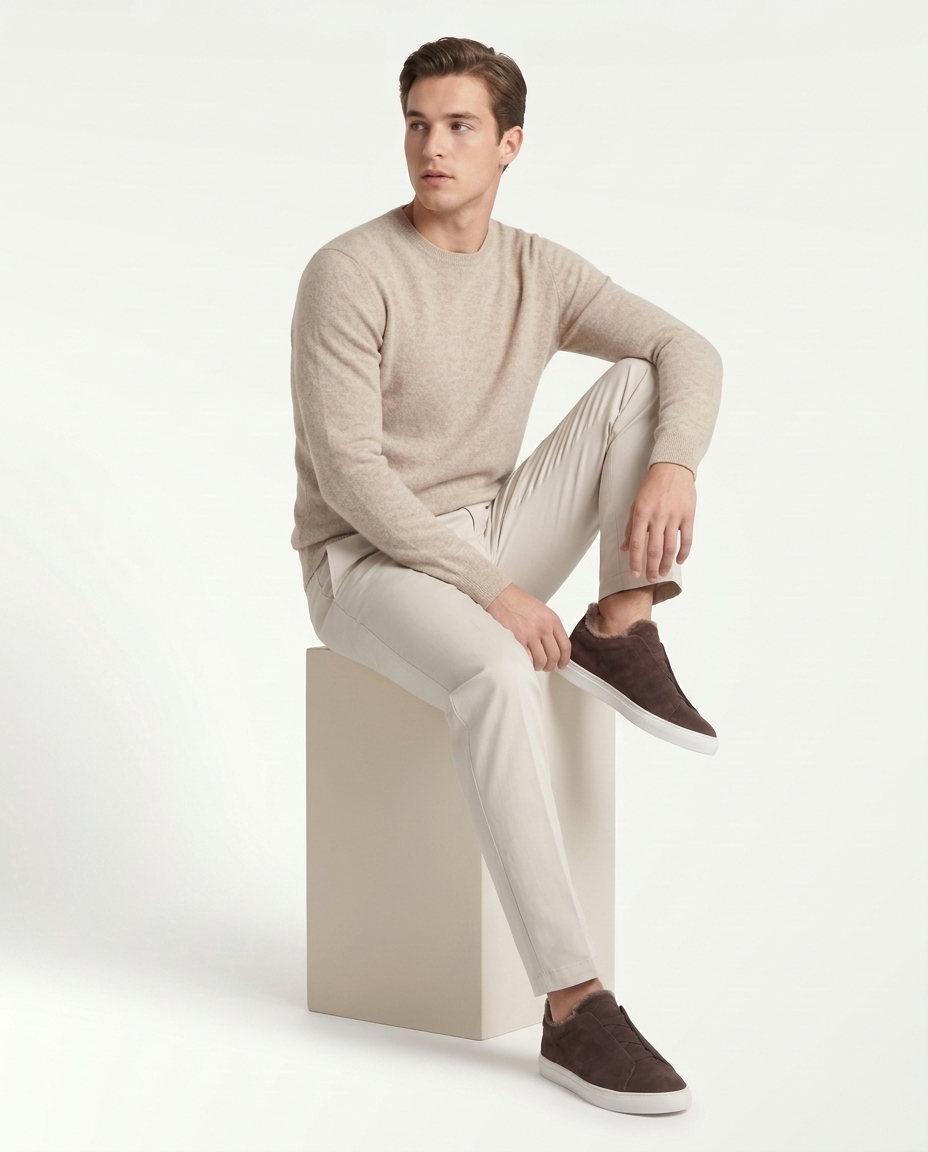 St. Moritz Alpine Trainer - Chocolate