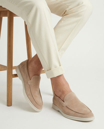 Classic Suède Loafer Beige
