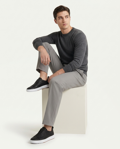 Croco St. Moritz Trainer - Black