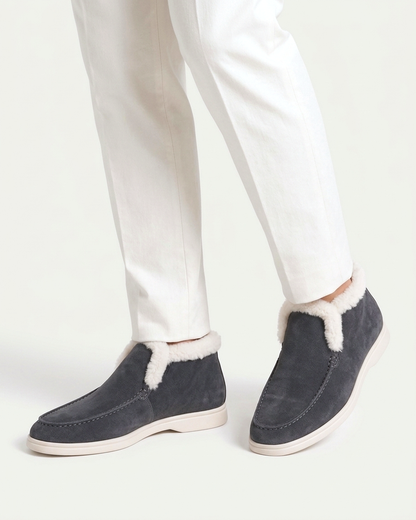 Monaco Alpine High Top Loafer - Dark Grey