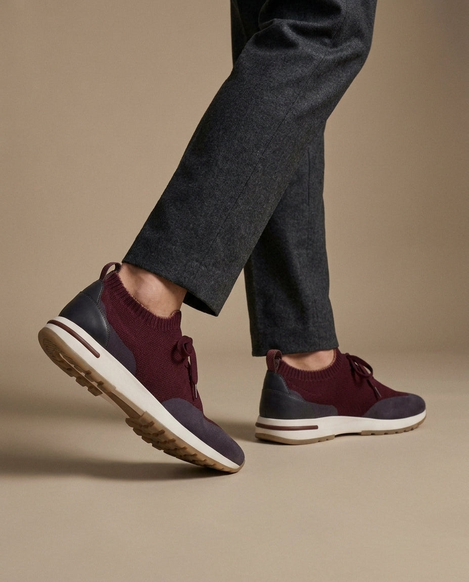 Zurigo Sneaker - Burgundy