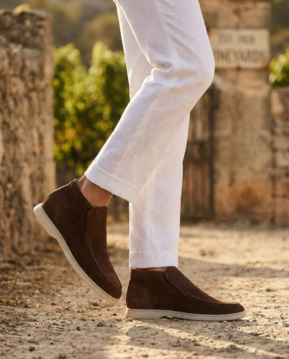 Monaco High Top Loafer - Brown