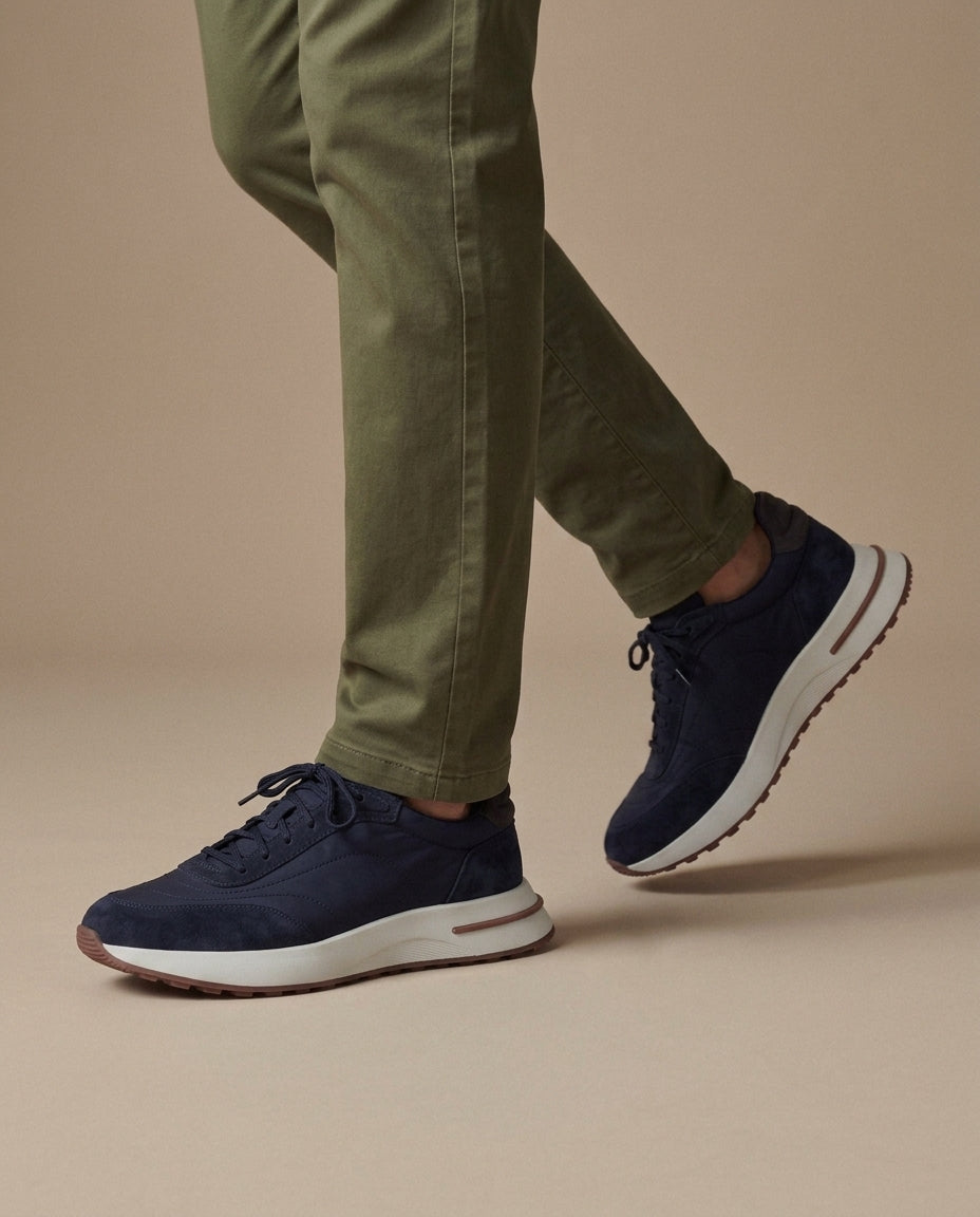 Valmont Sneaker - Navy