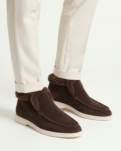 Monaco Alpine High Top Loafer - Brown