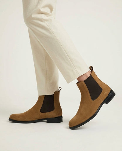 London Boots - Dark Camel