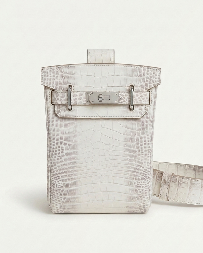 Croco Madrid Crossbody - Glacier | LIMITED EDITION