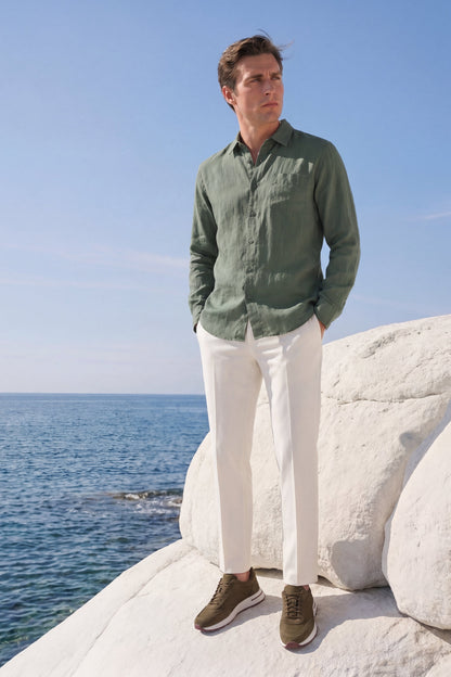 Valmont Sneaker - Khaki Green