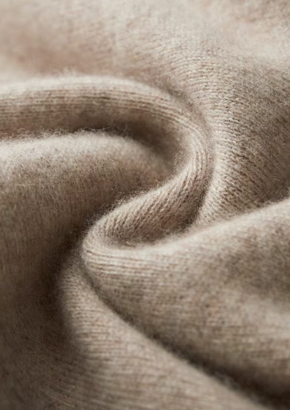 Pure Extra-Fine Merino Wool Sand Luzzo Set