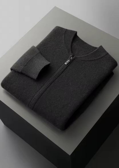 Pure Extra-Fine Merino Wool Black Falconi Set