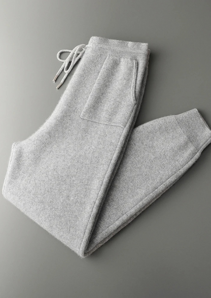 Premium Cashmere Light Gray Alain Leisure Set
