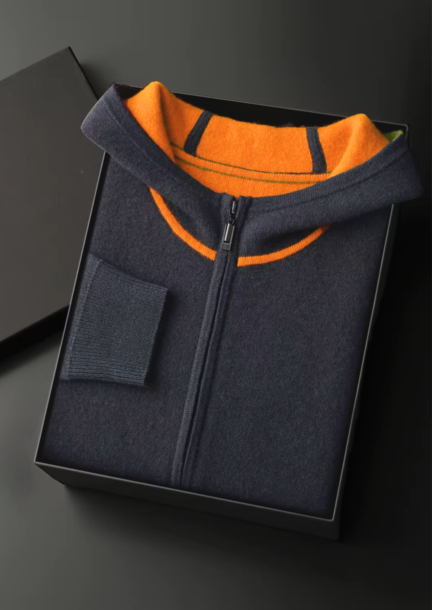 Premium Cashmere Deep Gray Milano Leisure Set