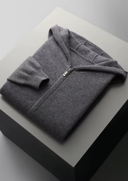 Pure Extra-Fine Merino Wool Dark Gray Arvo Set