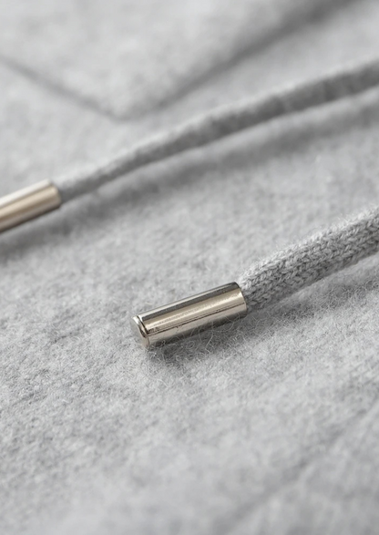 Premium Cashmere Light Gray Alain Leisure Set