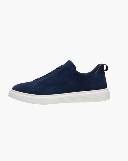 St. Moritz Slip-On Trainer – Navy Blue