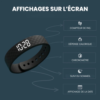 SOMÉA™ Bracelet Réveil Vibrant