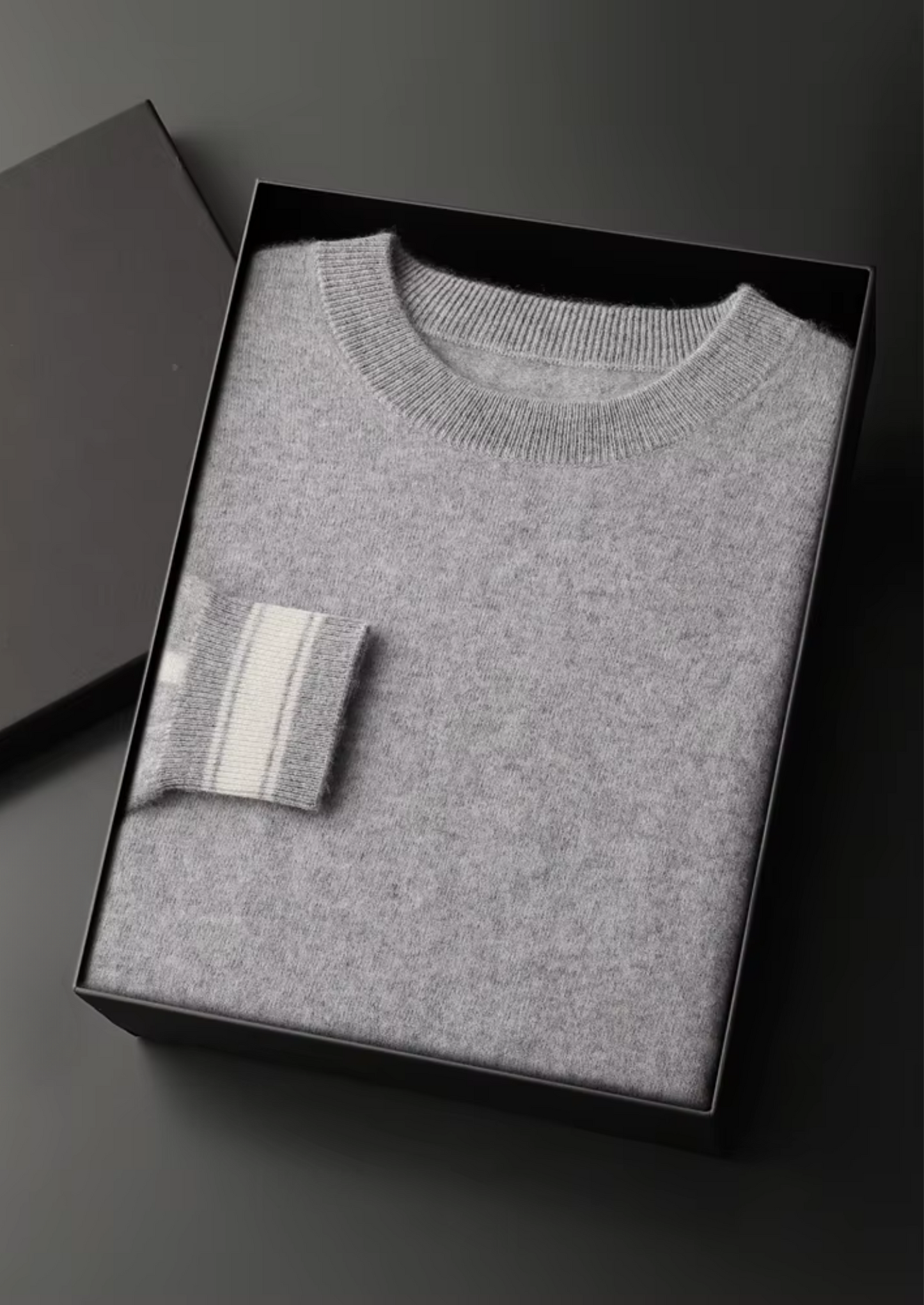 Premium Cashmere Light Gray Vienna Leisure Set