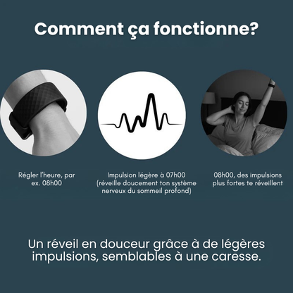 SOMÉA™ Bracelet Réveil Vibrant