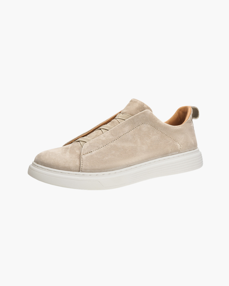 St. Moritz Slip-On Trainer – Sand