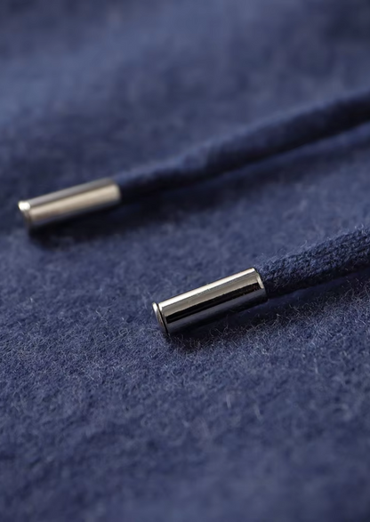 Premium Cashmere Navy Blue Milano Leisure Set