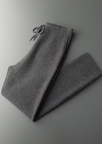 Pure Extra-Fine Merino Wool Dark Gray Arvo Set
