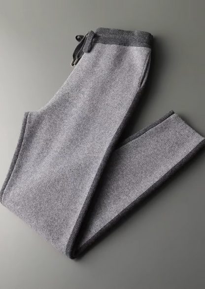 Premium Cashmere Dark Gray Torino Leisure Set