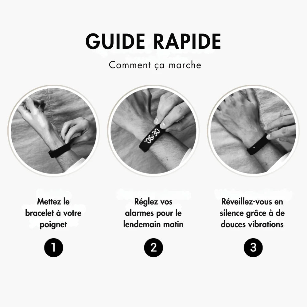 SOMÉA™ Bracelet Réveil Vibrant