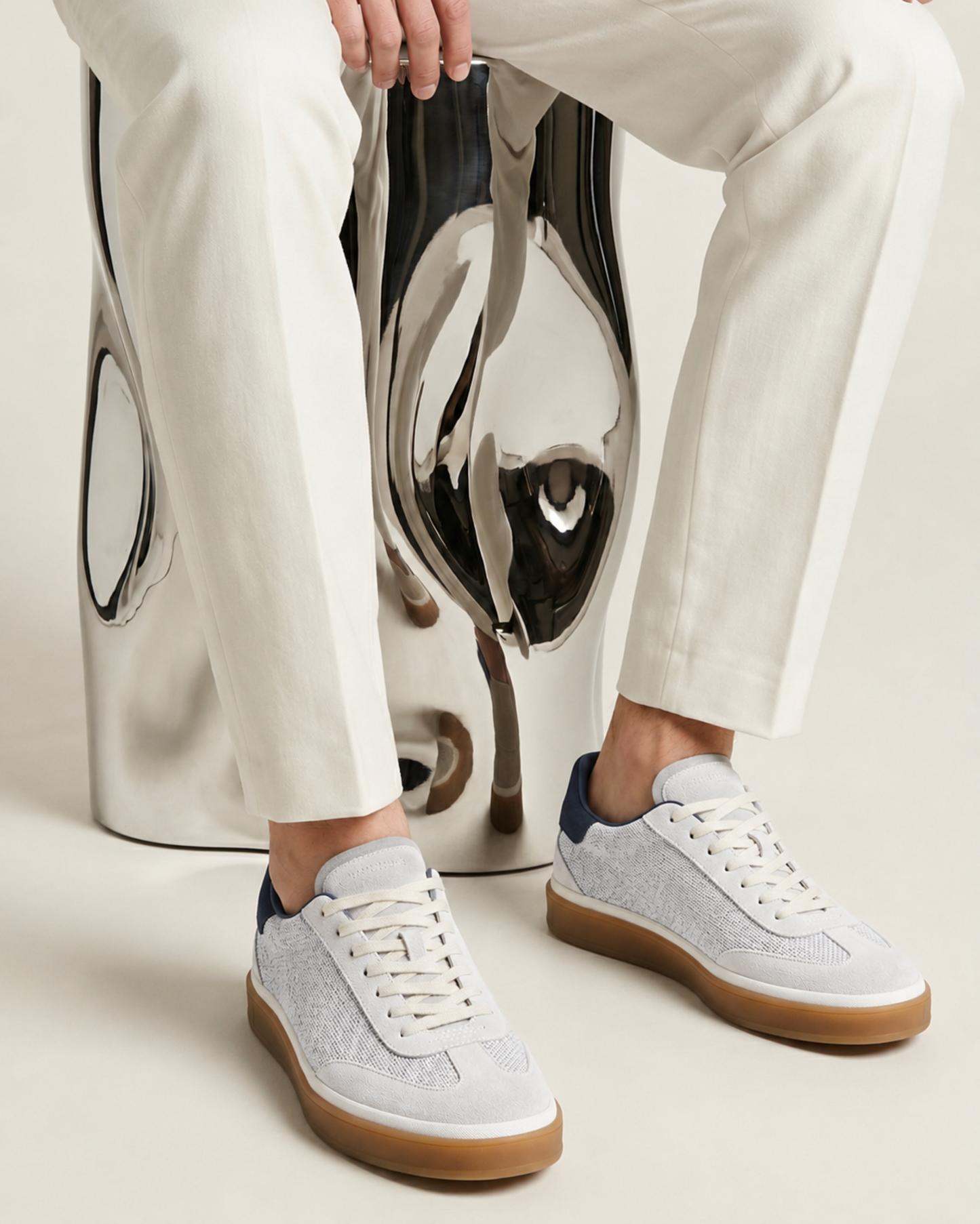 St. Moritz Trainer - Light Grey