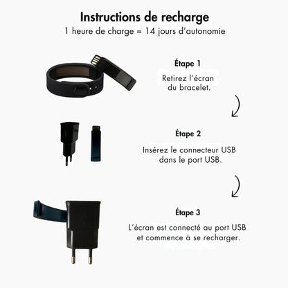 SOMÉA™ Bracelet Réveil Vibrant