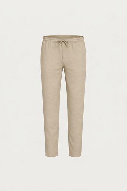 Linen Trousers Beige