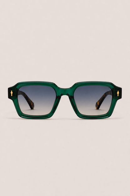 Cobalt Lucent Leopard Green