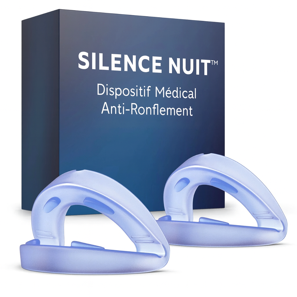 Silence Nuit™ – Dispositif Médical Anti-Ronflement