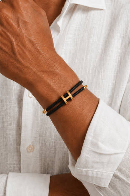 Valecour Bracelet Black/Gold
