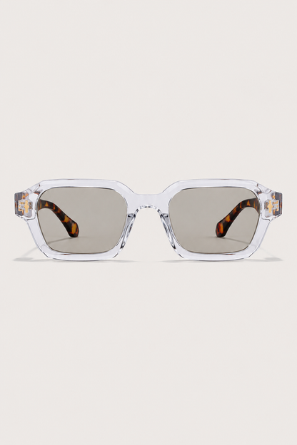 Cobalt Lucent Transparent Leopard
