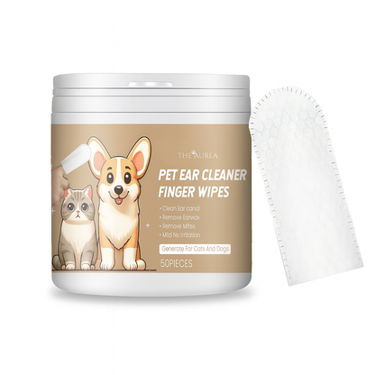 Pet Ear Cleaning Wipes for Dogs & Cats