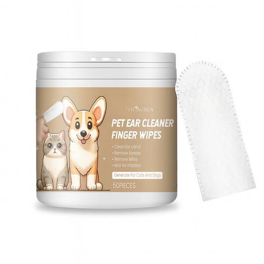 Pet Ear Cleaning Wipes for Dogs & Cats