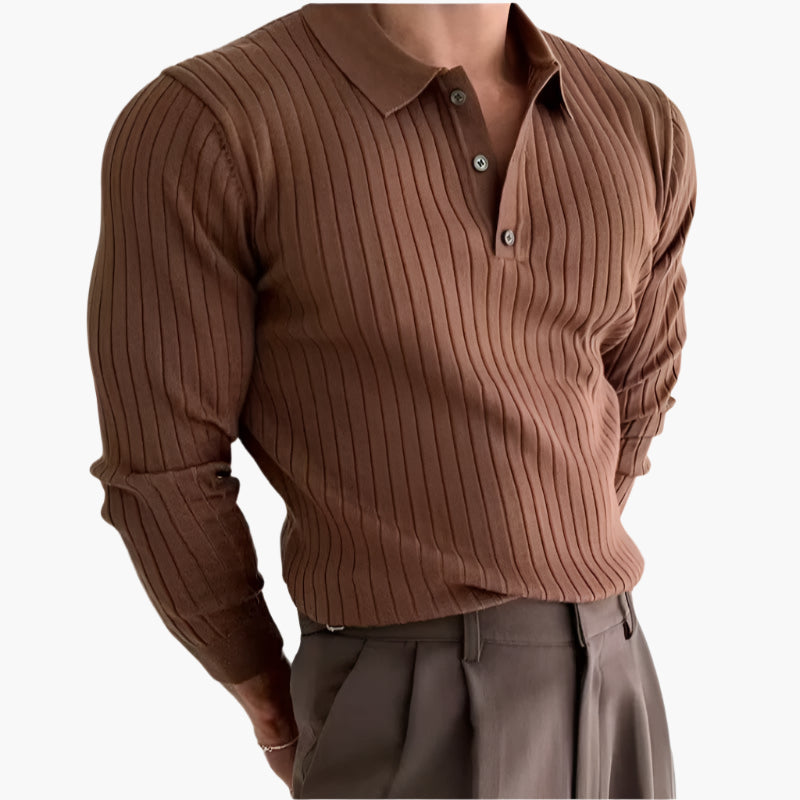 Berlin Old Money Polo - Brown