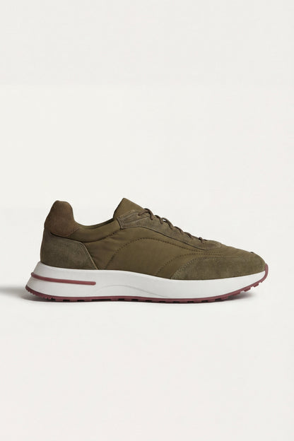 Valmont Sneaker - Khaki Green