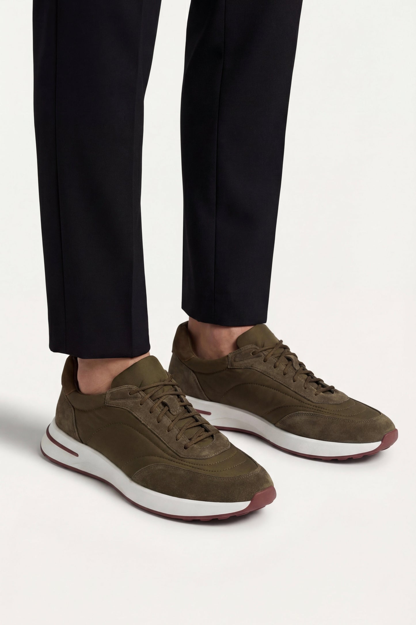 Valmont Sneaker - Khaki Green