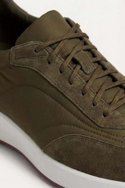 Valmont Sneaker - Khaki Green