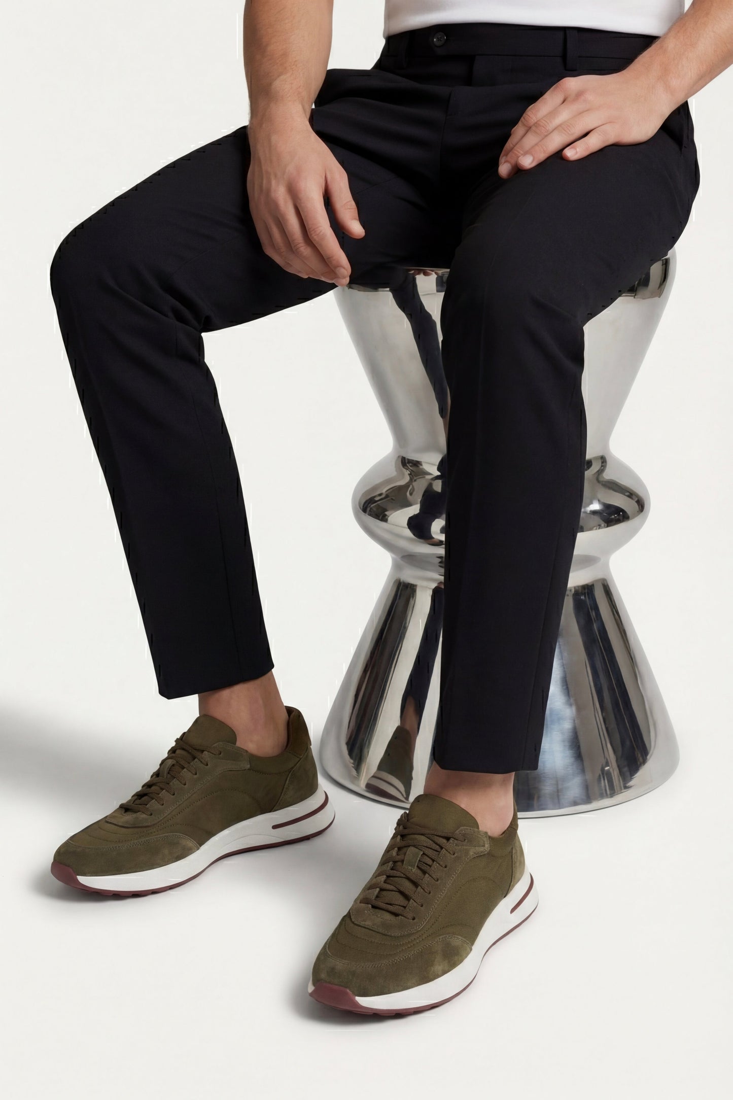 Valmont Sneaker - Khaki Green