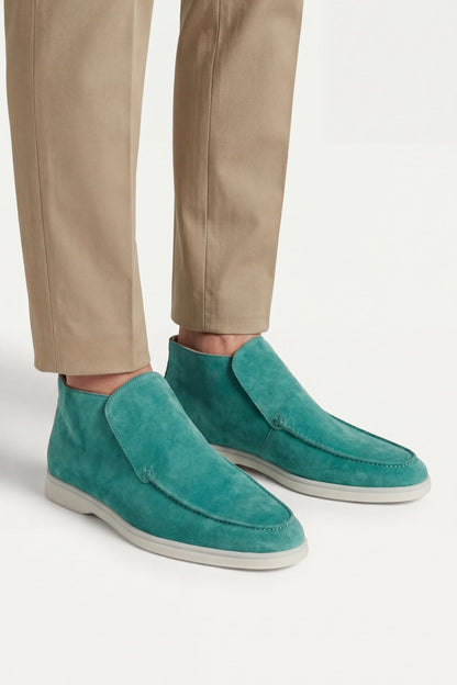 Capri High Top Loafer Turquoise