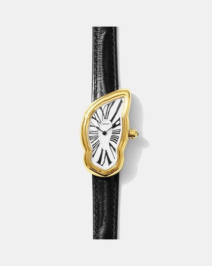 Melting Watch Large Gold