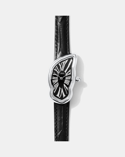 Melting Watch Large Silver