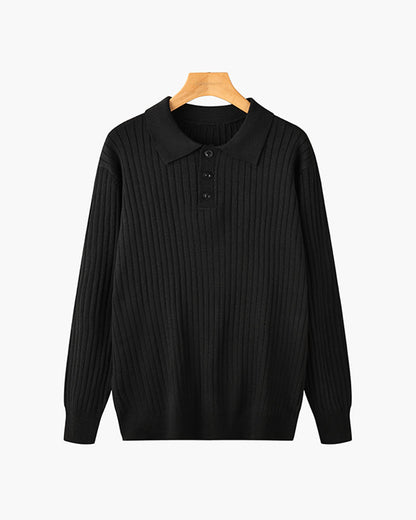 Berlin Old Money Polo - Black