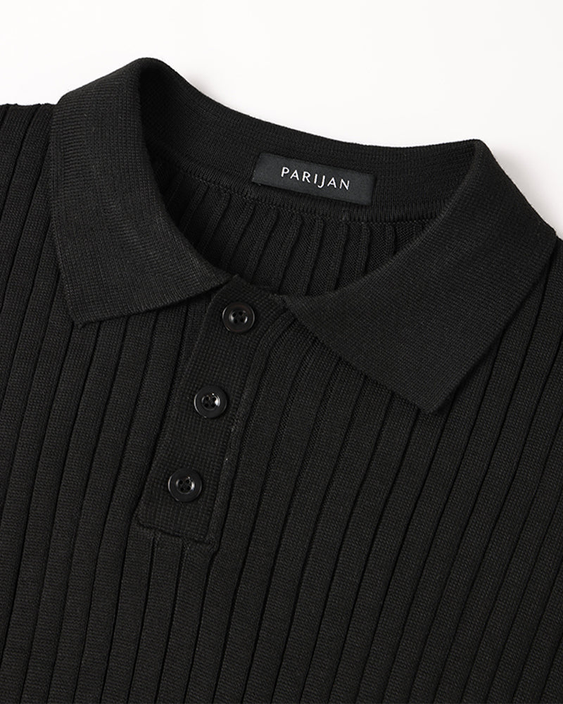 Berlin Old Money Polo - Black